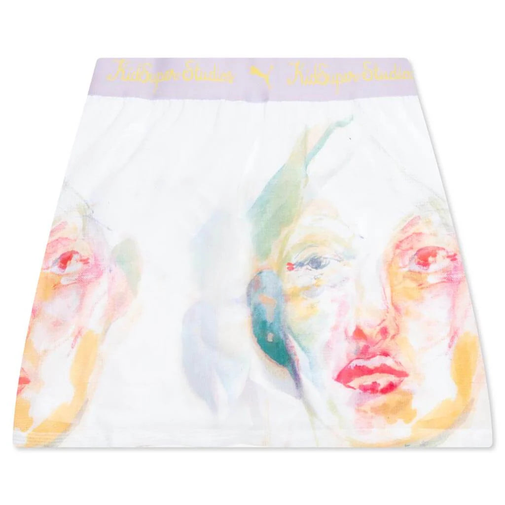 Puma x Kidsuper Womens Skirt Sugared Almond