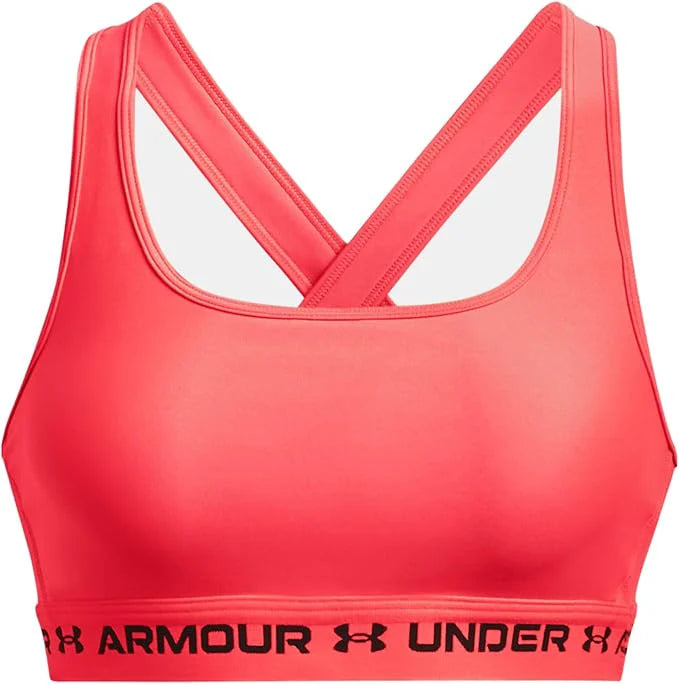 Under Armour Womens Armour Mid Crossback Sport Bra