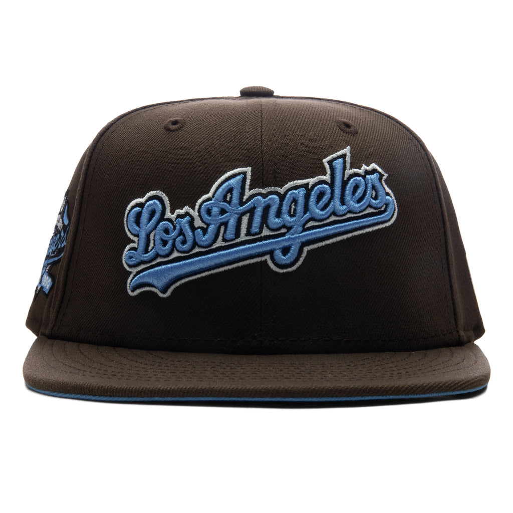 FEATURE x New Era 59FIFTY Fitted LA Dodgers Cooperstown Walnut Blue
