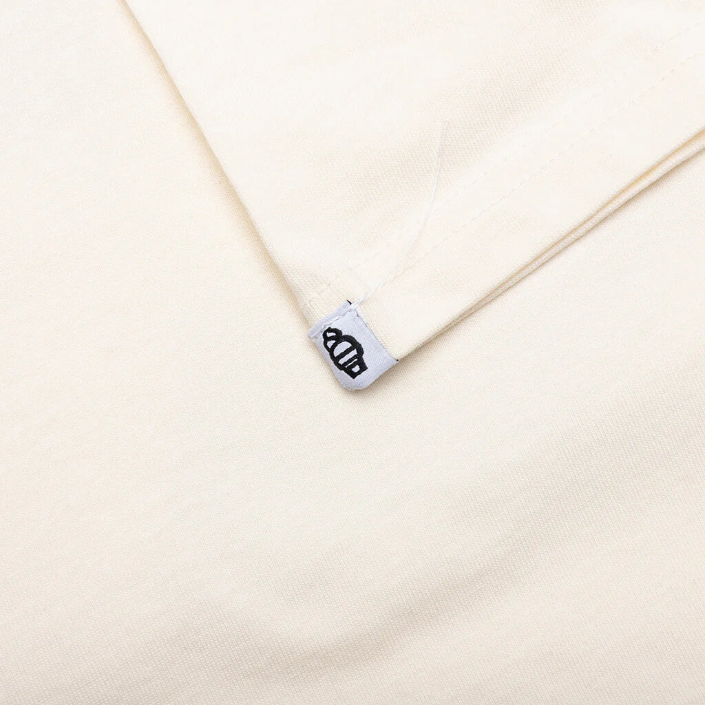 Face Time S S Tee Antique White