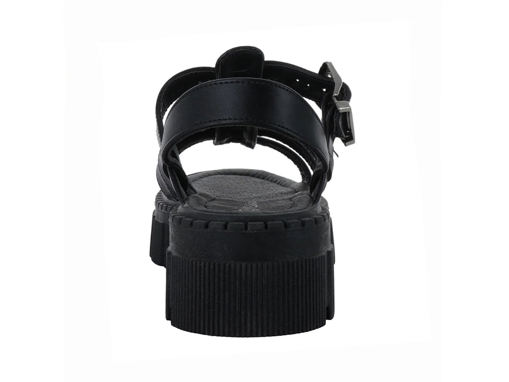Sandalias MELIANA Plataforma Negro para Mujer