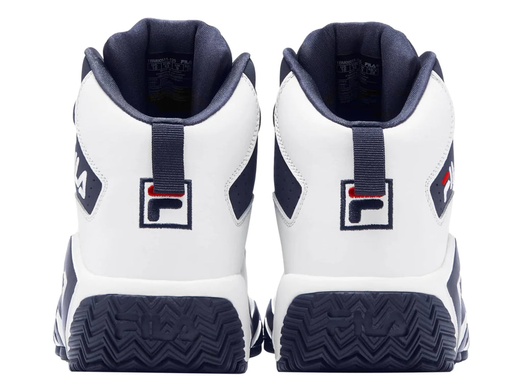 Tenis de Baloncesto FILA Blanco Azul y Rojo para Hombre