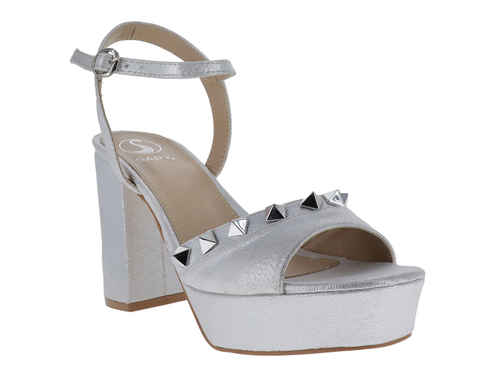 SARY Zapatillas Plata para Mujer