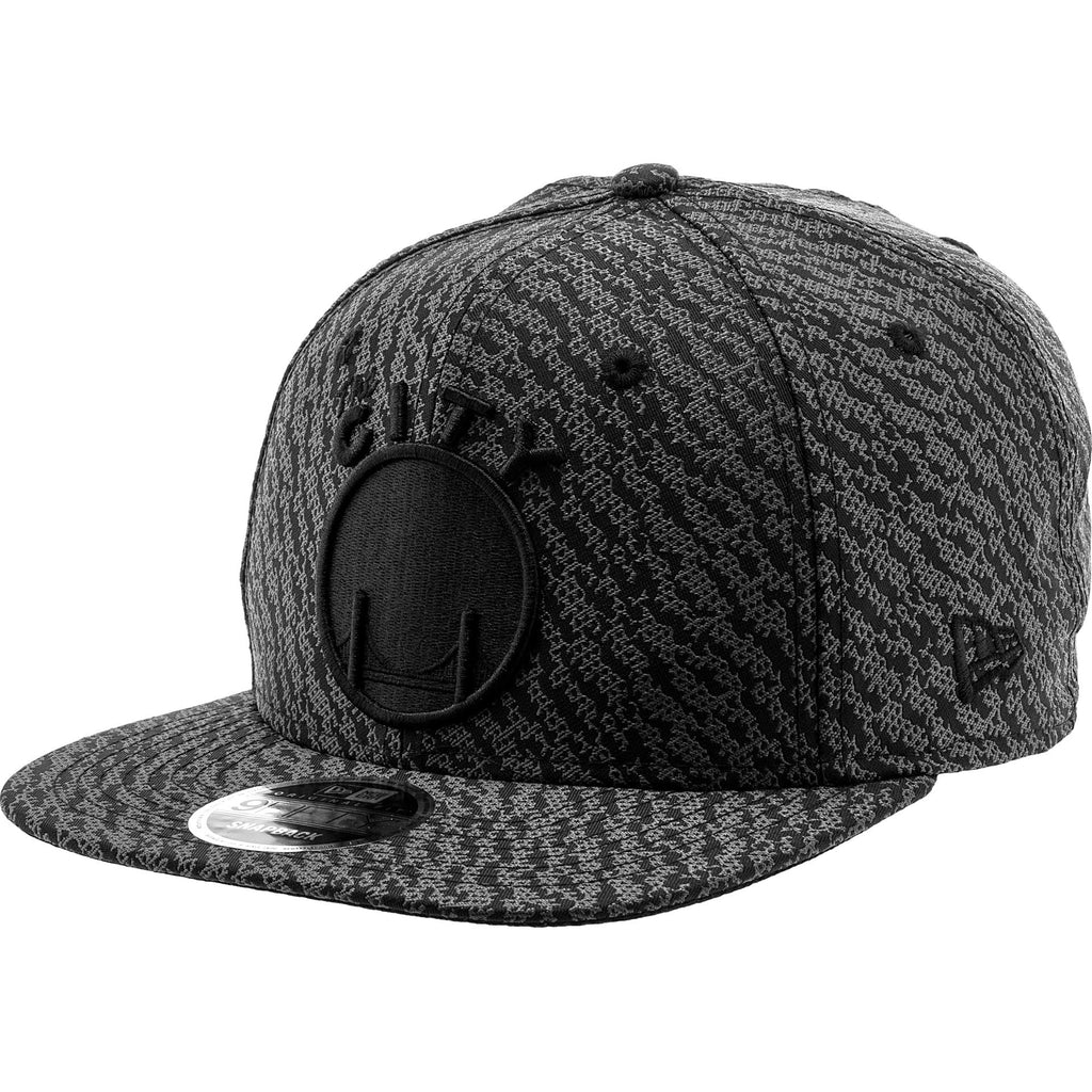 Golden State Warriors NBA Snapback Mens Black Grey