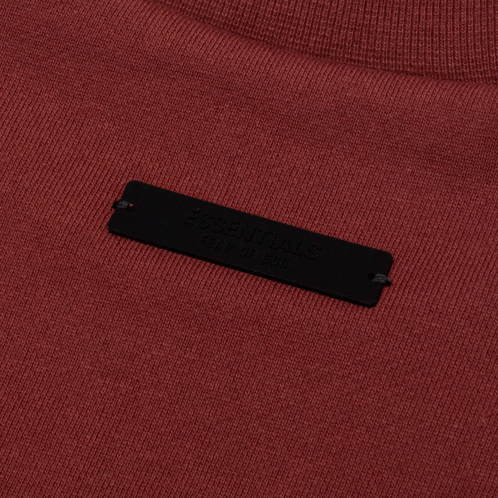 Kids Fleece Crewneck Crimson