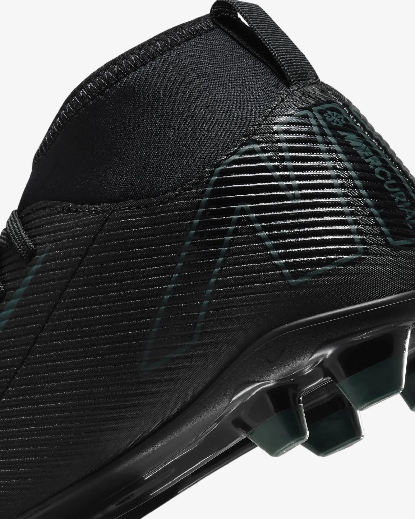 Nike Jr Superfly 10 Club FG Firm Ground Soccer Cleats Black Deep Jungle Black
