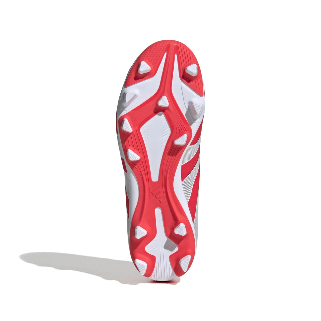 adidas Predator Club Firm Multi Ground Boots Junior Red White