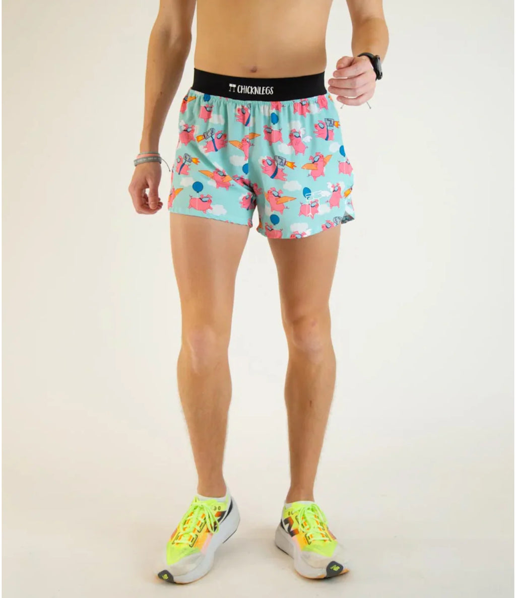 Mens Chickn Legs 4 Half Split Shorts