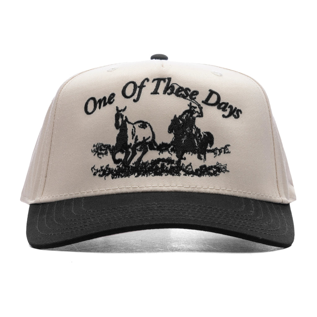 Just For A Moment 5 Panel Hat Natural Black