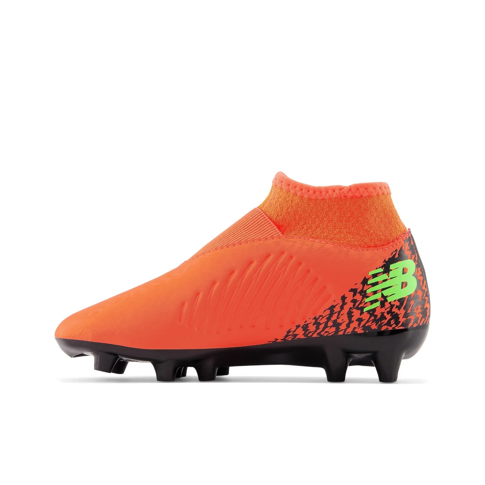 New Balance Tekela V4 Magique Junior FG Firm Ground Soccer Cleats Neon Dragonfly