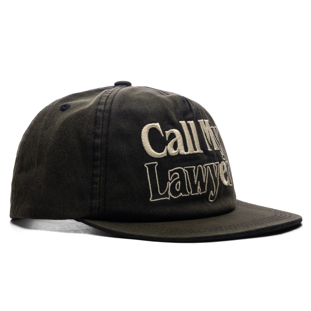 Call Me 5 Panel Hat Jet Set Black