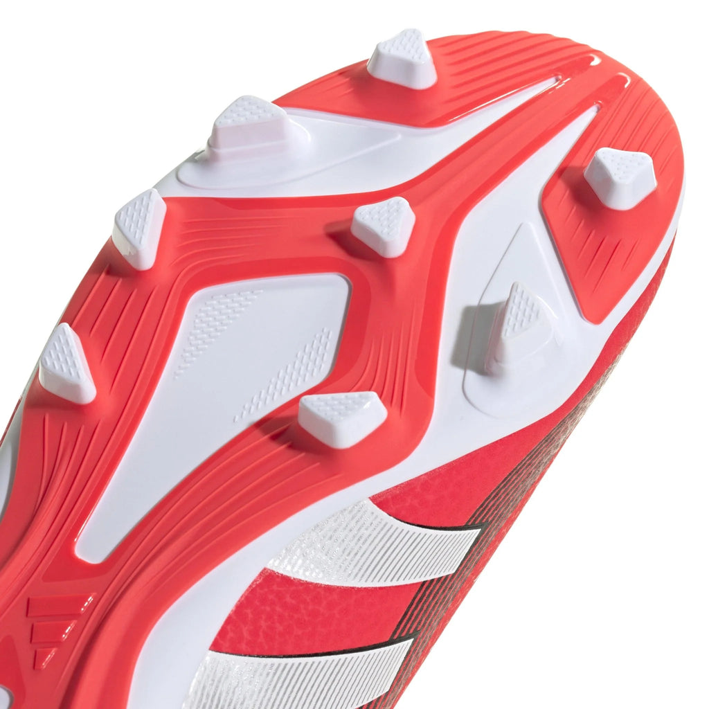 adidas Predator Club Firm Multi Ground Boots Junior Red White