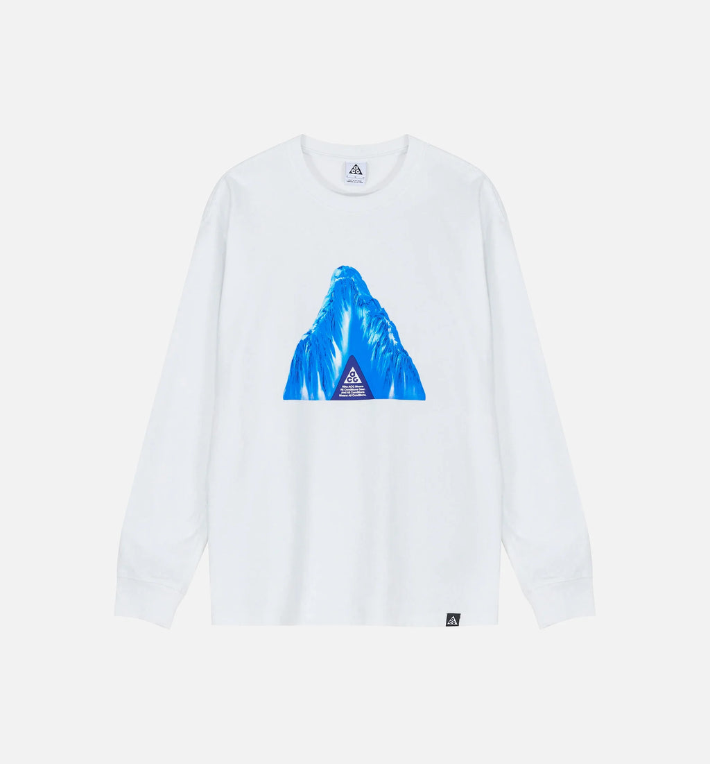 NRG ACG Ica Cave Long Sleeve Tee Mens T shirt White