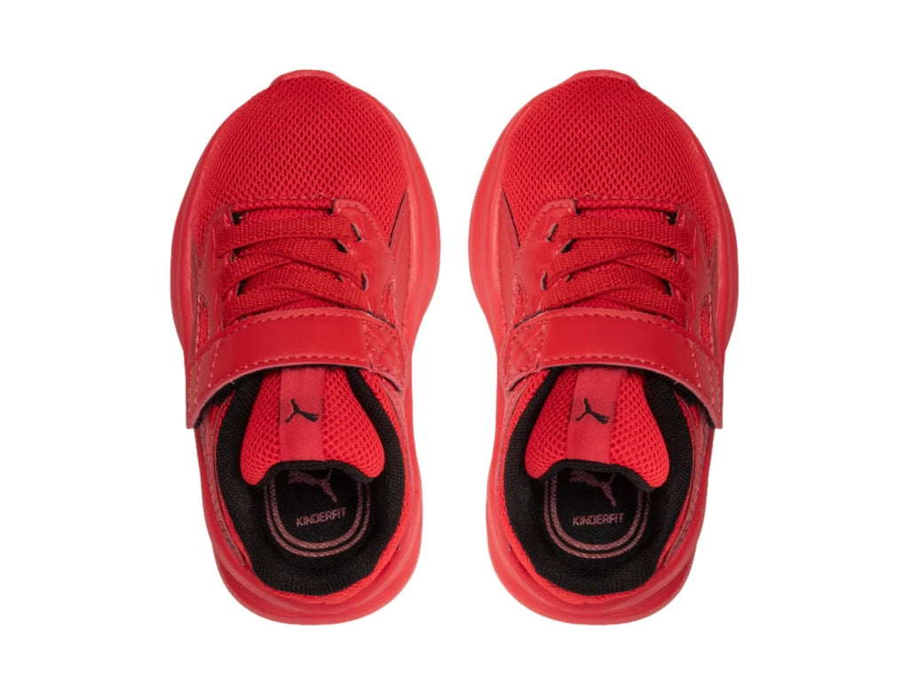 Tenis PUMA Transport AC Inf Rojo y Negro para Niño