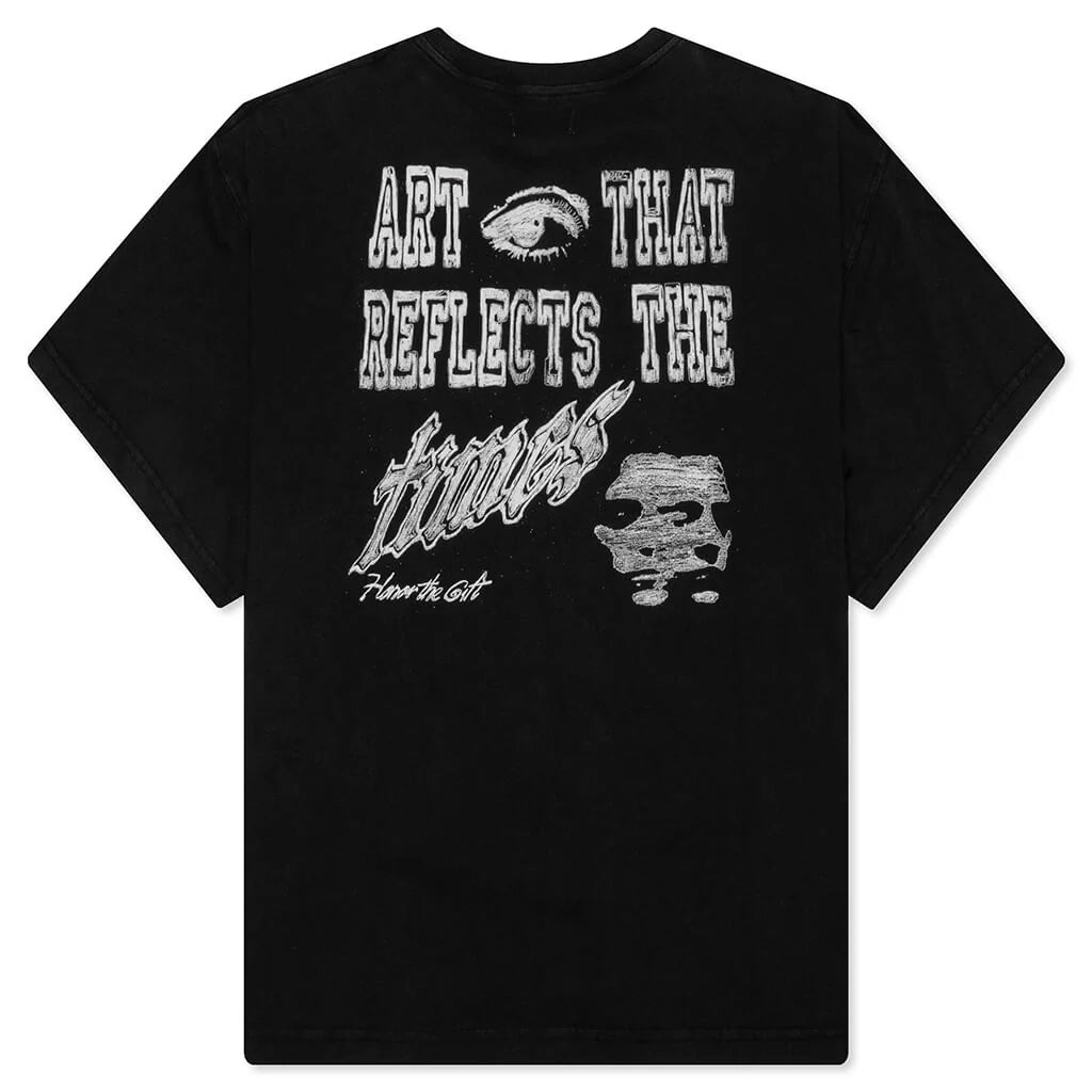 Art That Reflects Tee Black