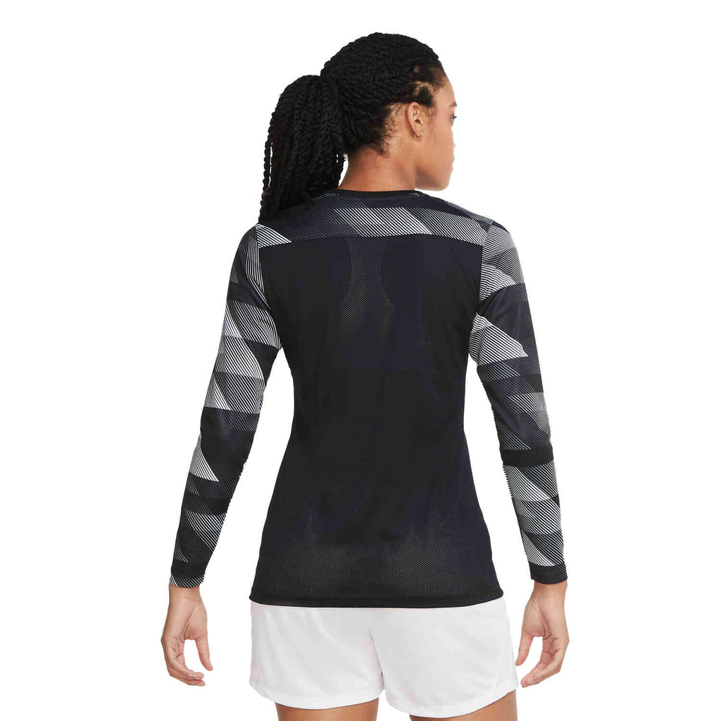 Nike Womens Dri Fit Park IV Goalkeeper Jersey Black White