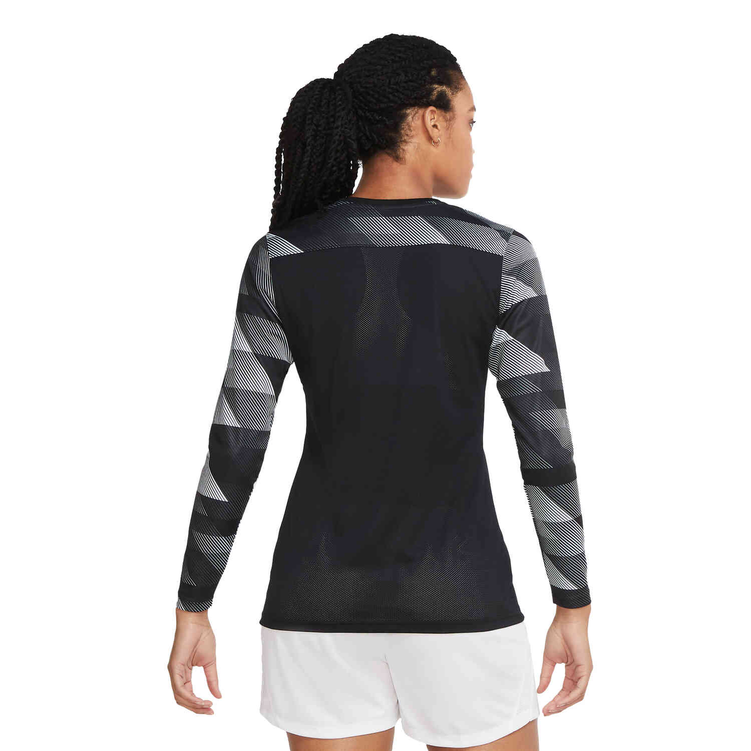 Nike Womens Dri Fit Park IV Goalkeeper Jersey Black White