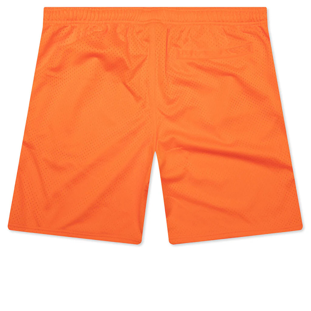 Mesh Basic Shorts Orange