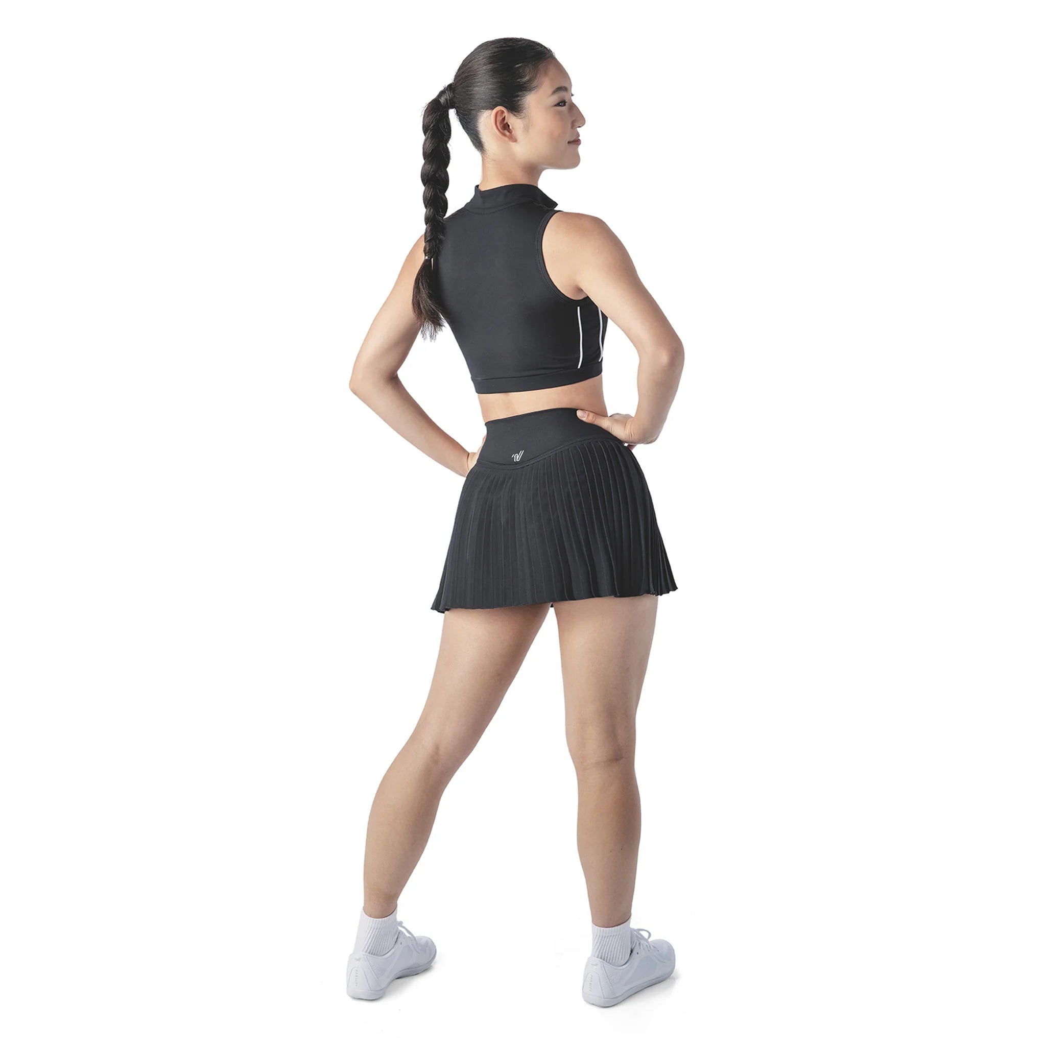 Fourth Quarter Zip Luxe Top