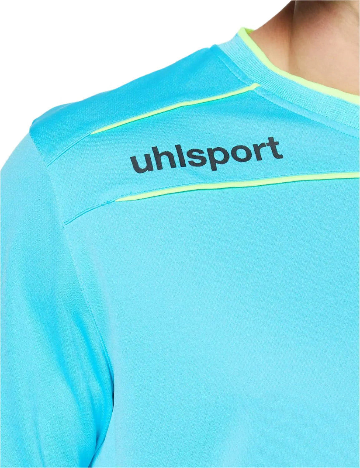 Uhlsport Stream 30 Goalkeeper Jersey Ice Blue Fluo Yellow