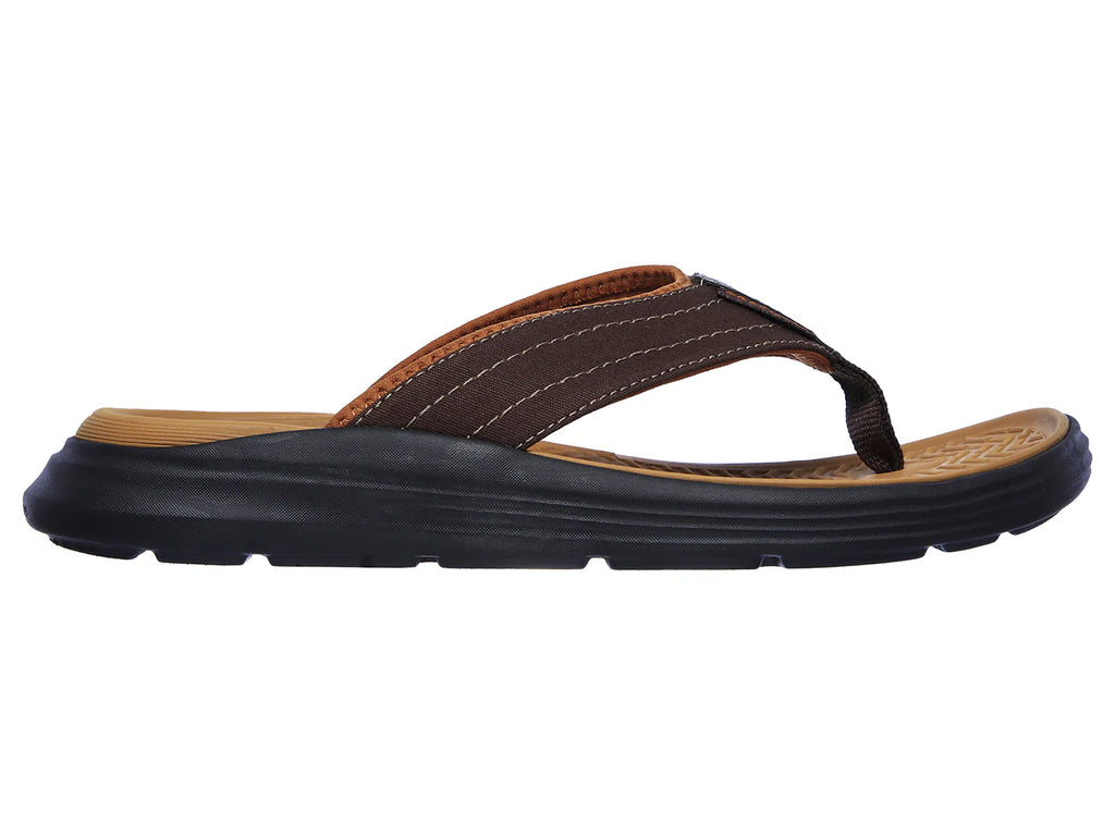 Sandalias Skechers Relaxed Fit Chocolate para Hombre