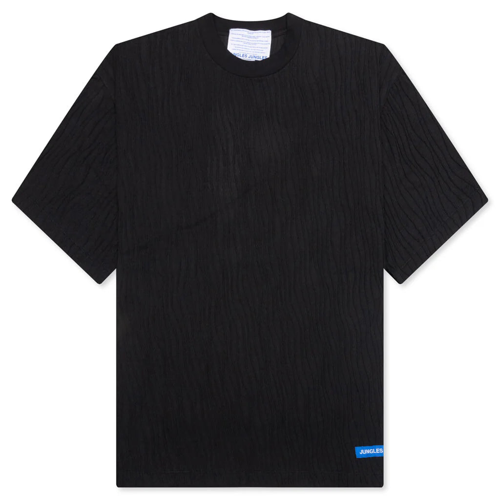 Wavy Tee Black