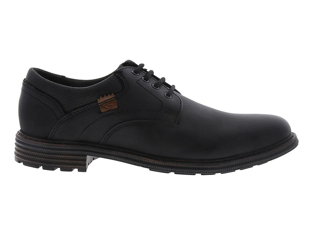 Zapatos Custom Style Negro Camel para Hombre