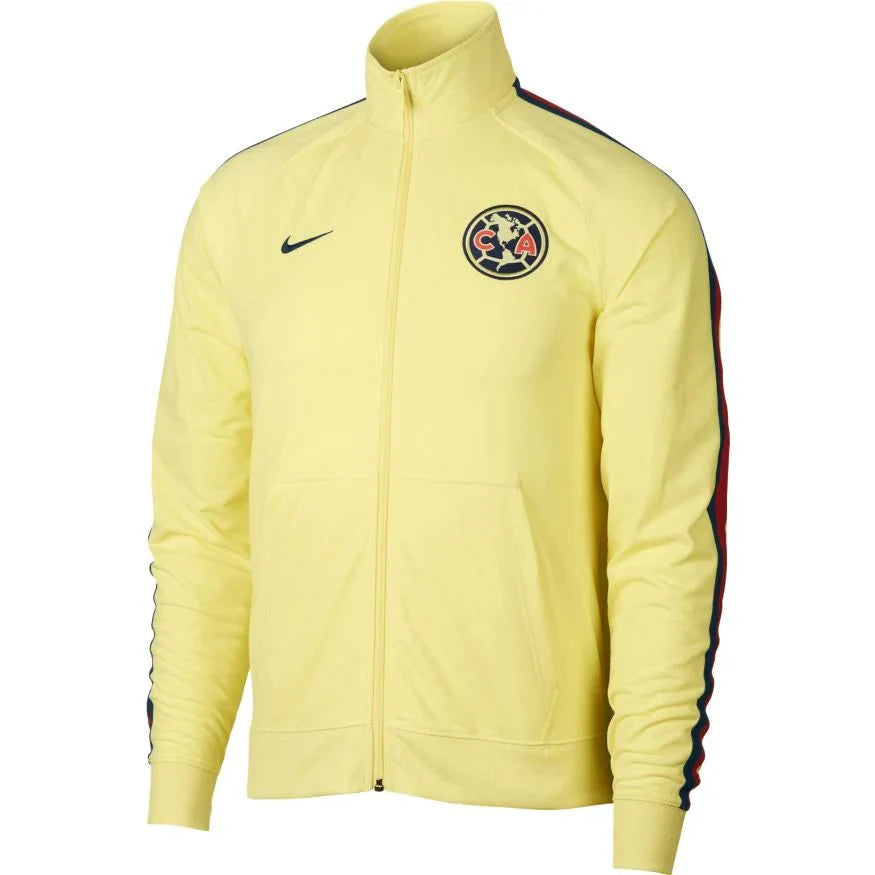Nike America Core Track Jacket Lemon Obsidian