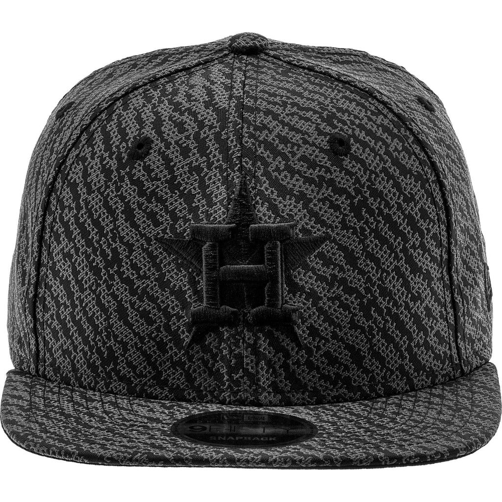 Houston Astros MLB Snapback Mens Black Grey