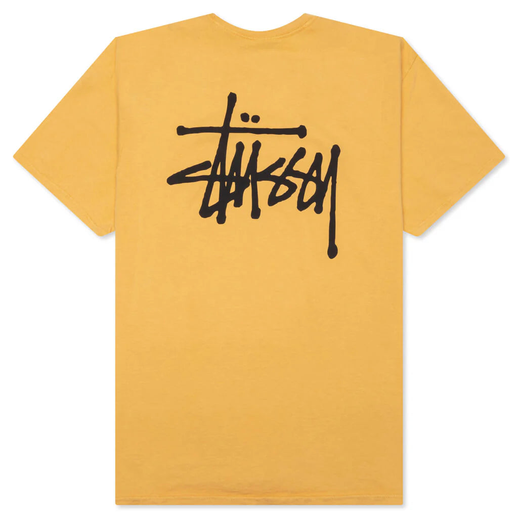 Basic Stussy Pigment Dyed Tee Honey