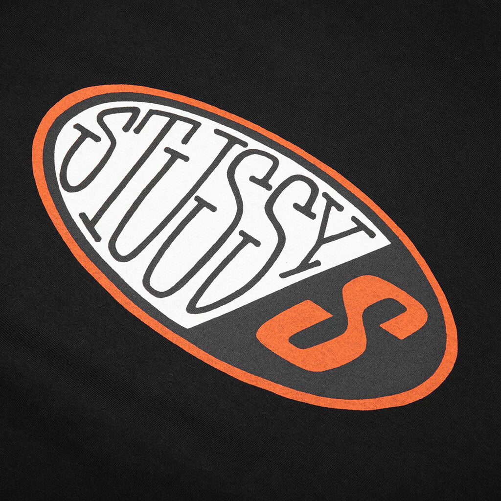 Pitstop Pigment Dyed Tee Black