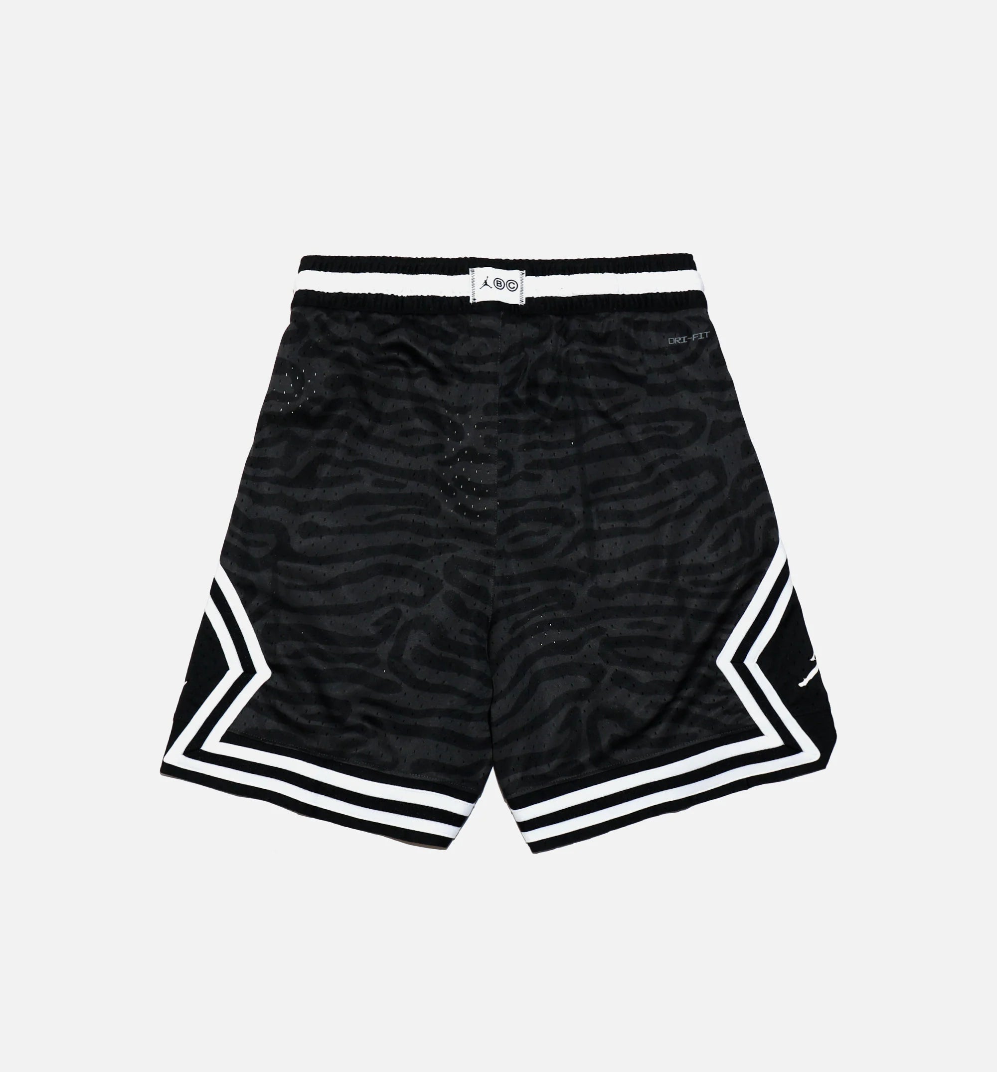 DriFIT Sport Printed Diamond Shorts Mens Shorts Black White