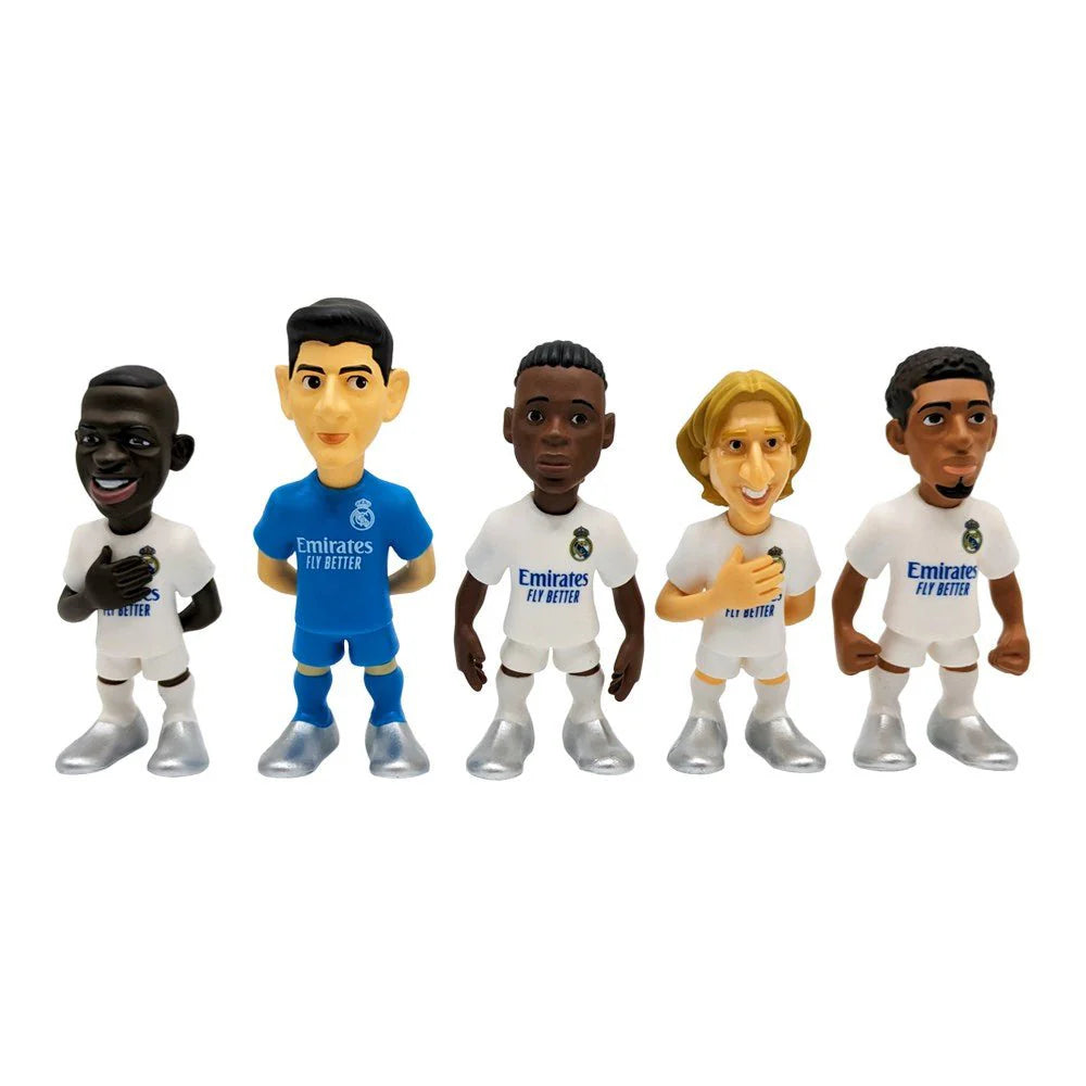 Banbo Toys REAL MADRID 5 Pack Courtois Vinicious Camavinga Modric Bellingham