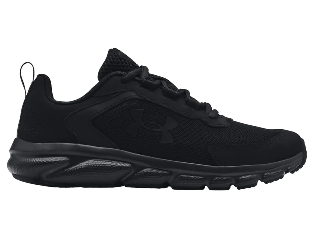 Tenis Under Armour Assert 9 Negros para Niño
