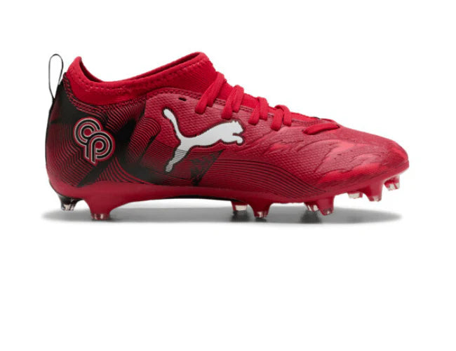 PUMA Ultra 6 Match CP FG AG Firm Multi Ground Kids Soccer Cleats Black Red