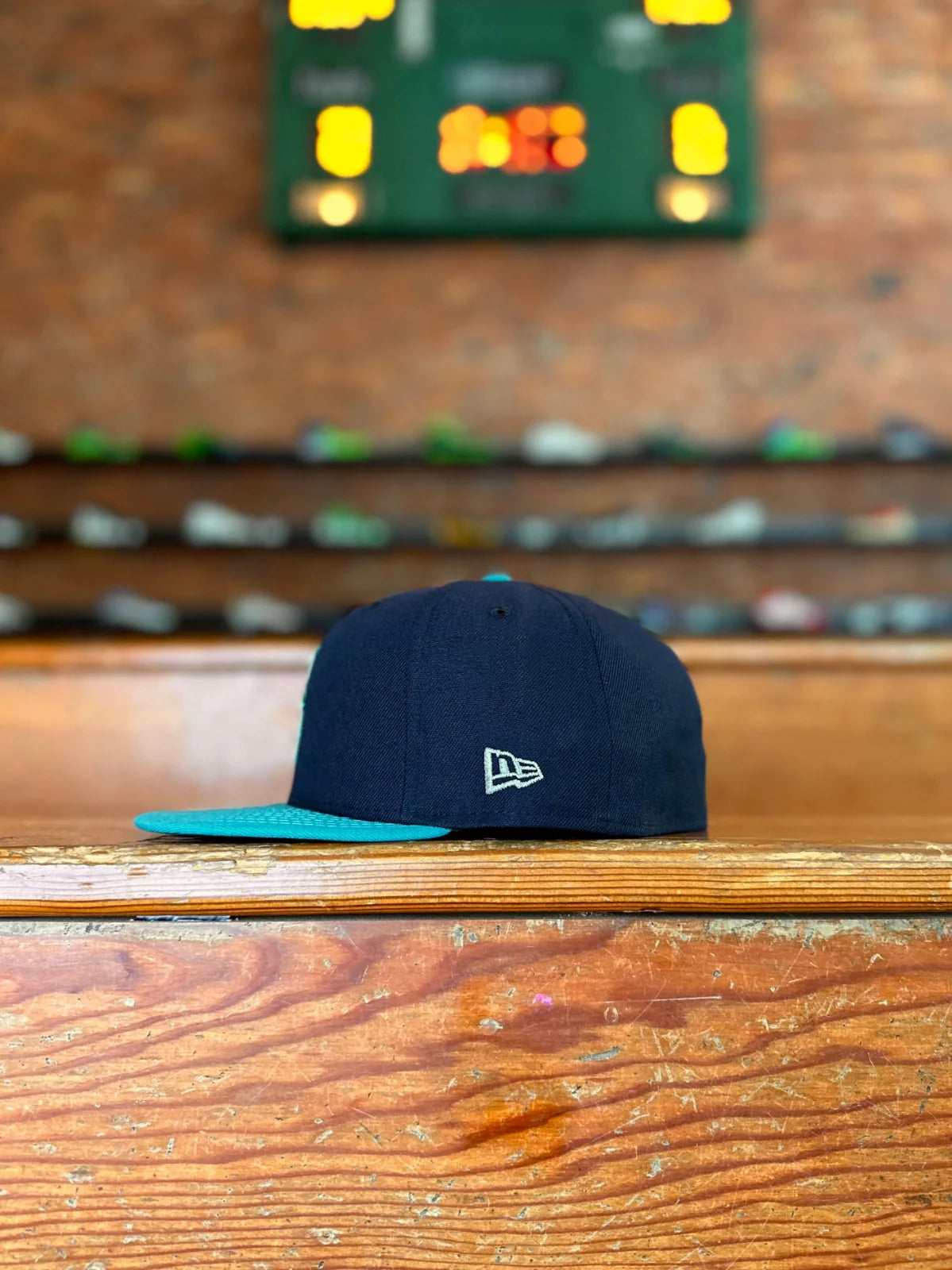 Seattle Mariners New Era 59Fifty Fitted Navy Aqua