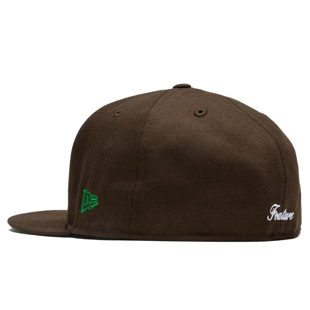 Feature x New Era Calabasas Chapter Fitted Cap Walnut