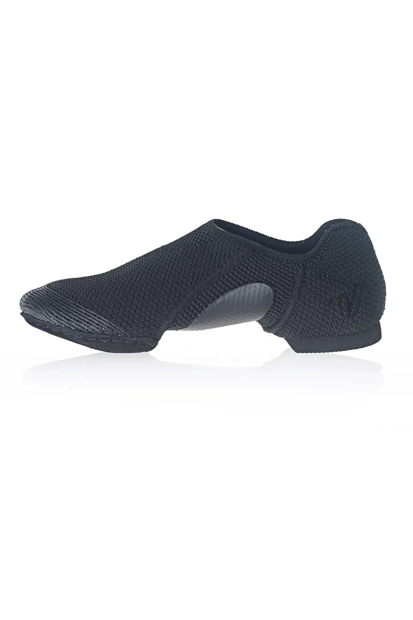 Varsity Knit Strut Black Dance Shoes