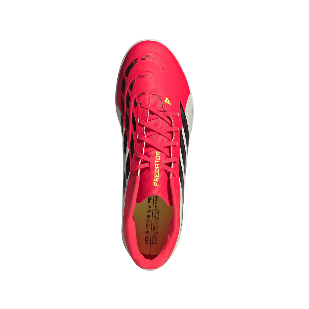 adidas Predator Club Sala IN Indoor Mens Soccer Shoes Red Black White