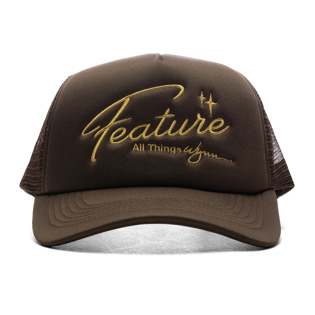 Feature x Wynn Shine Trucker Walnut Brown