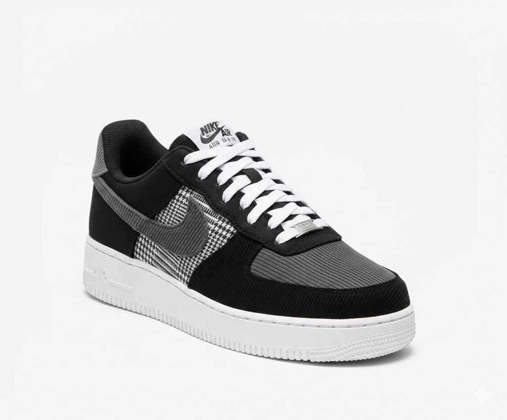 Nike Air Force 1 Noir Gris Style Élégant et Confort Premium