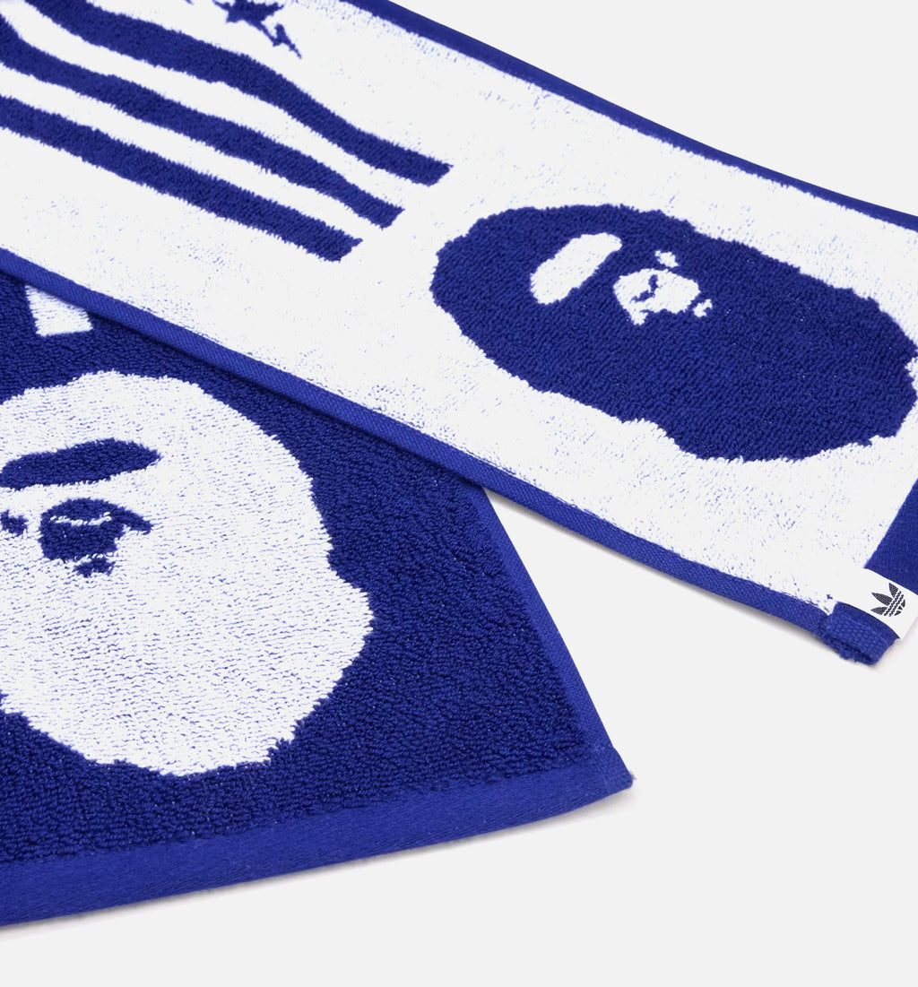 Bape Towel Blue White