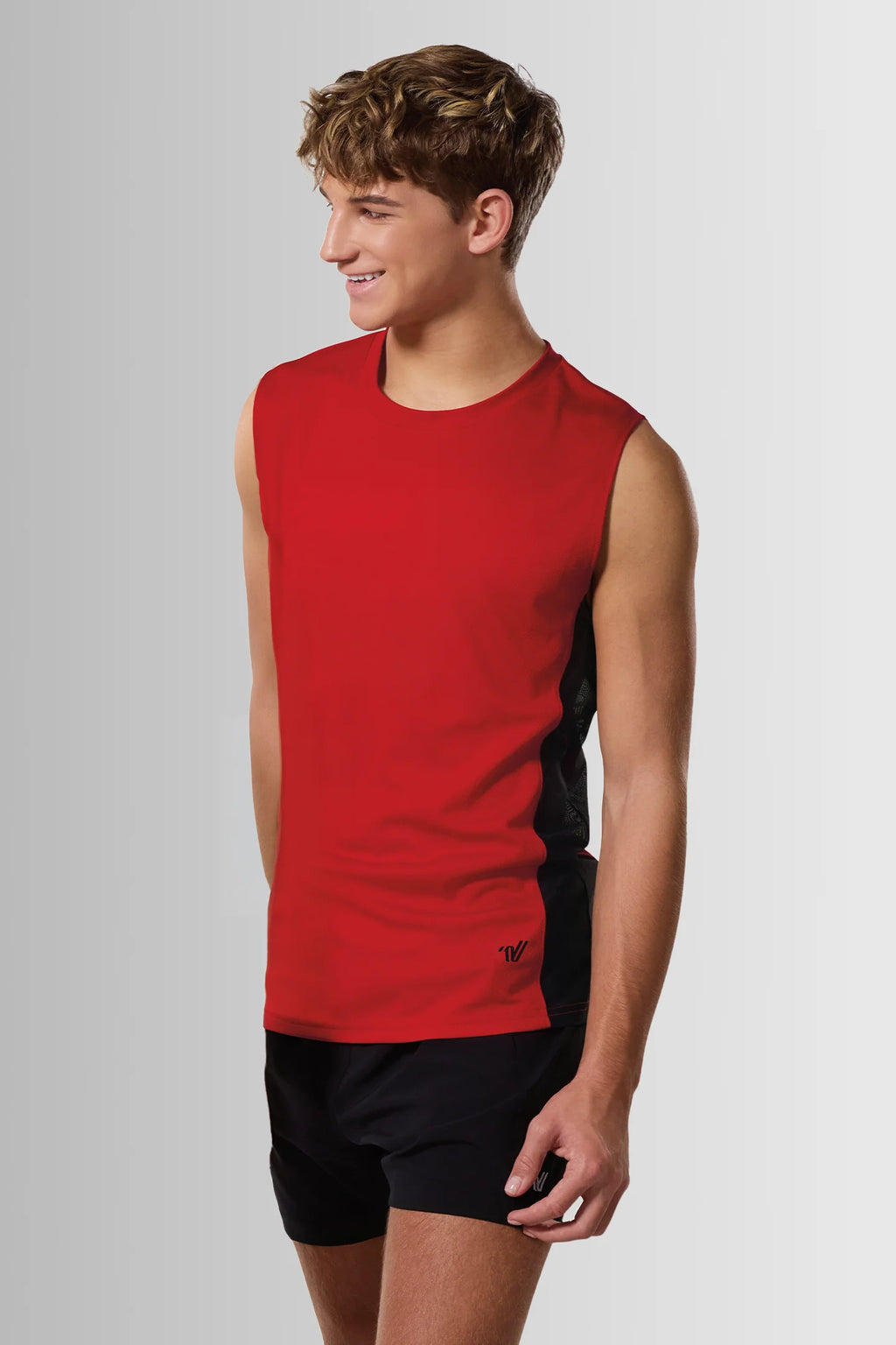 Guys Full Length Mesh Panel Tank