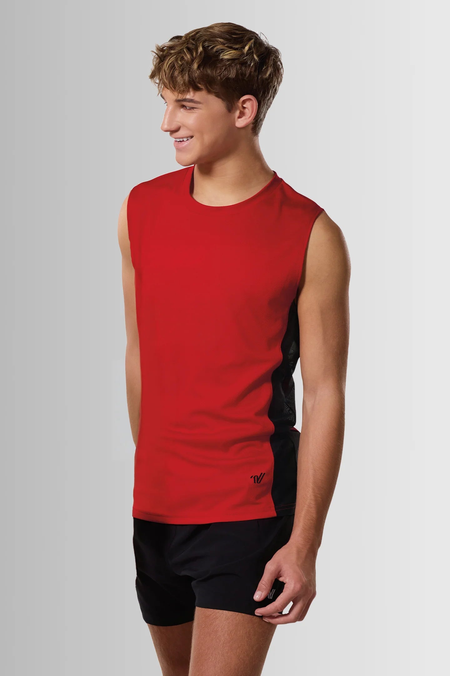 Guys Full Length Mesh Panel Tank