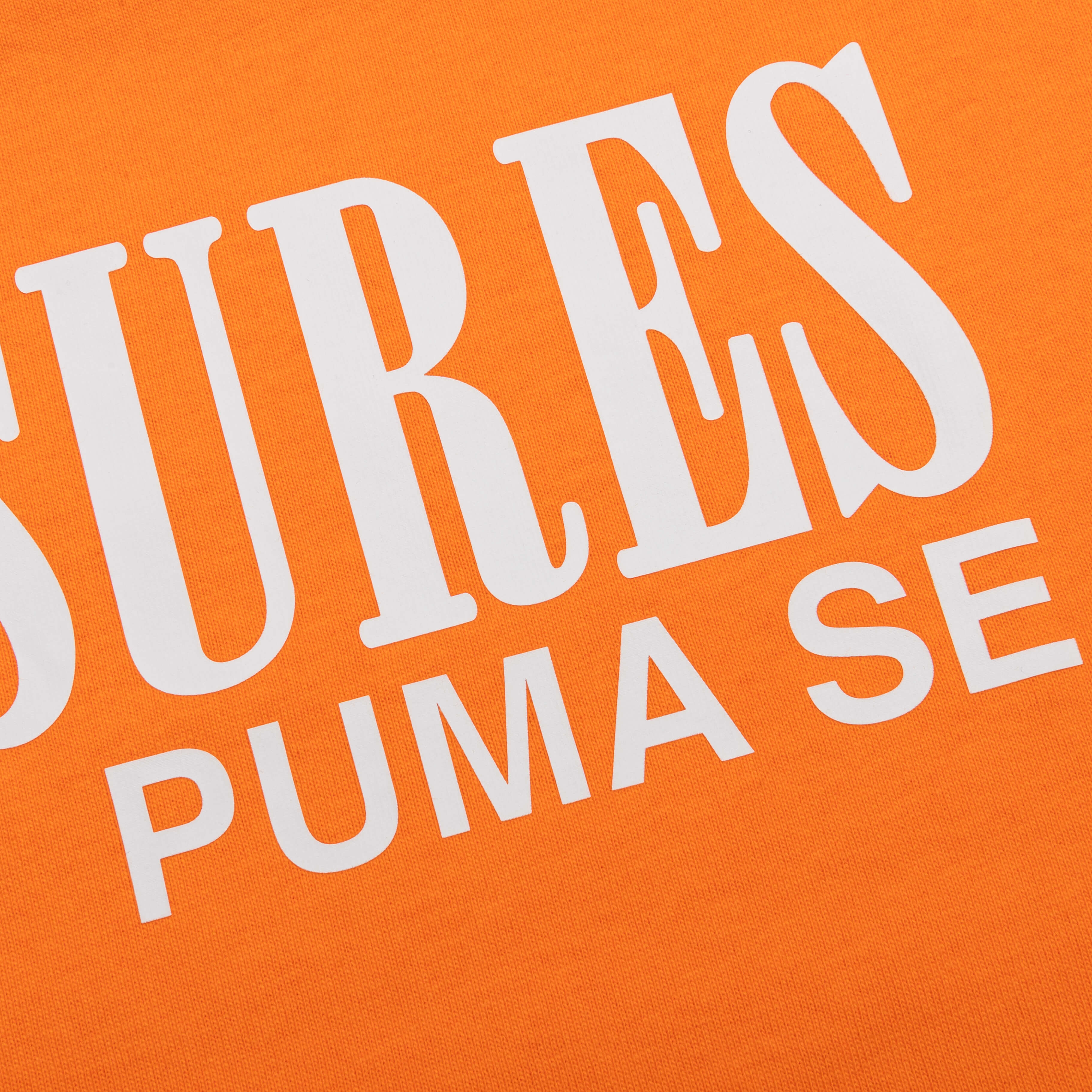 Puma x Pleasures Typo Tee Orange