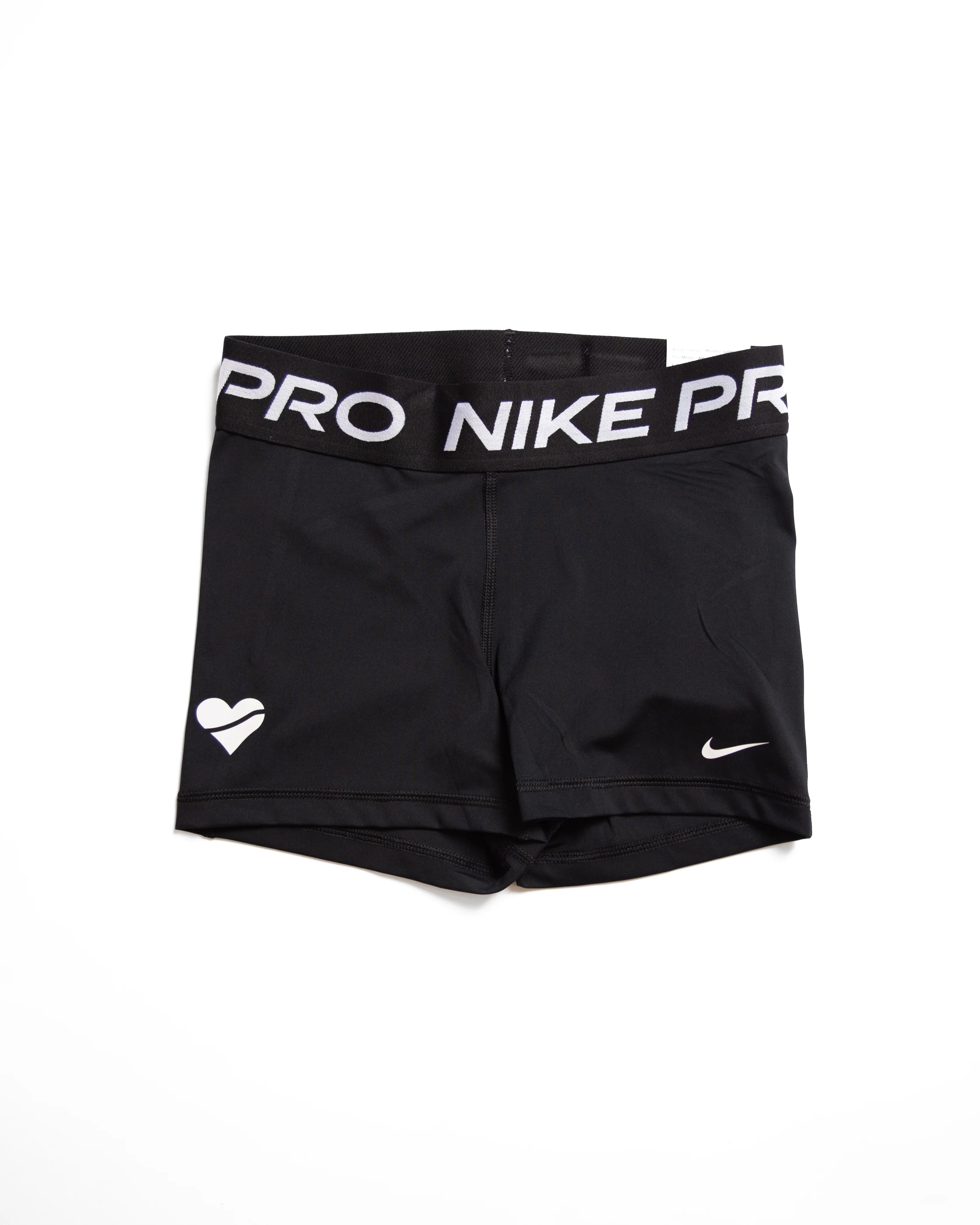 Nike Womens Pro 3 Heart Shorts