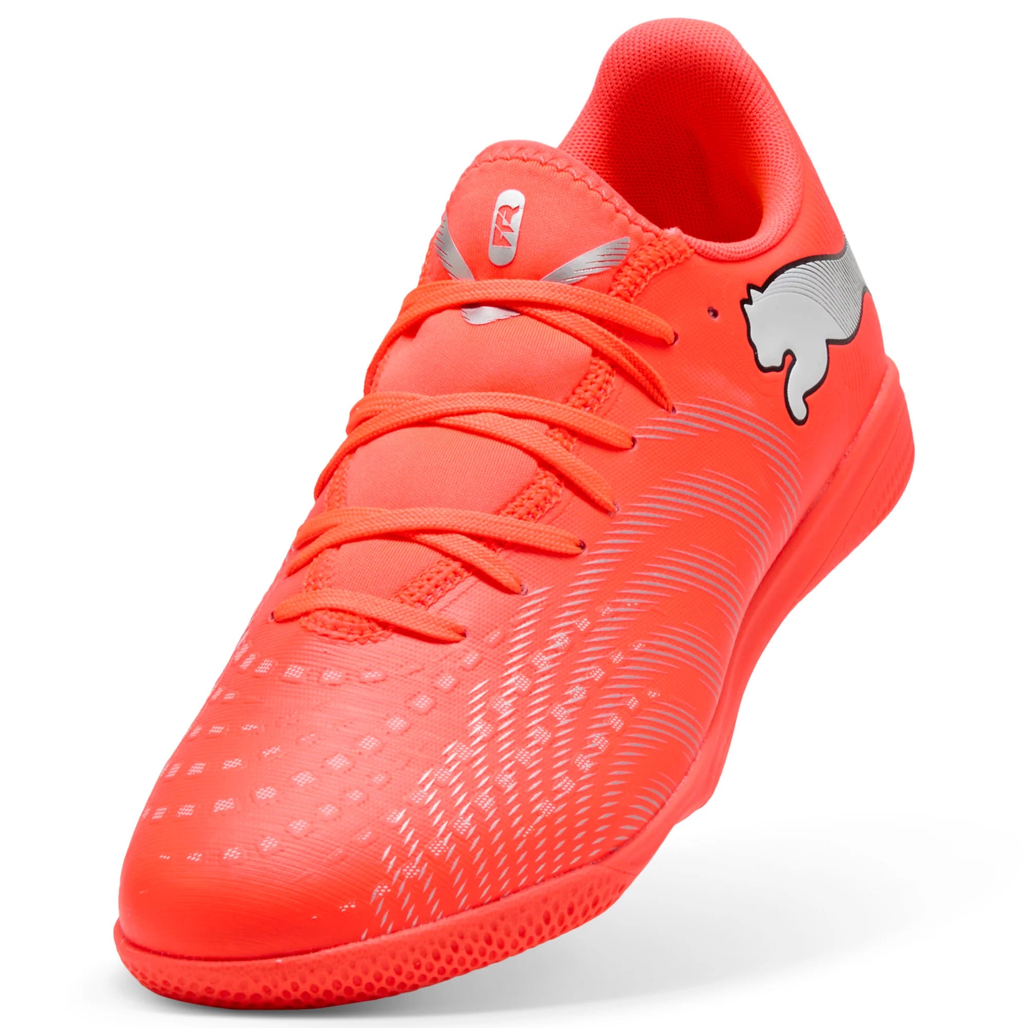 PUMA Future 9 Play IN Indoor Mens Soccer Shoes Red Black White