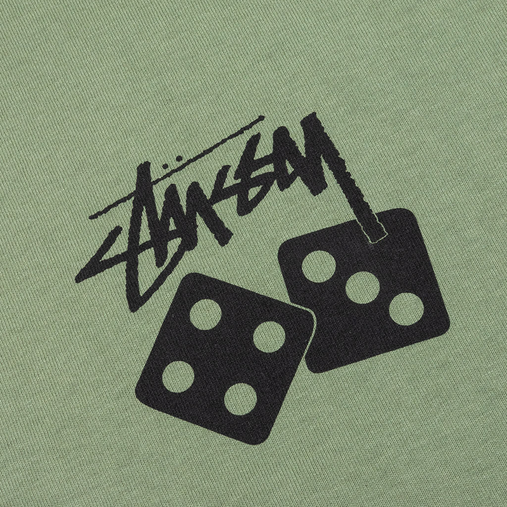 Dice Pigment Dyed Tee Artichoke