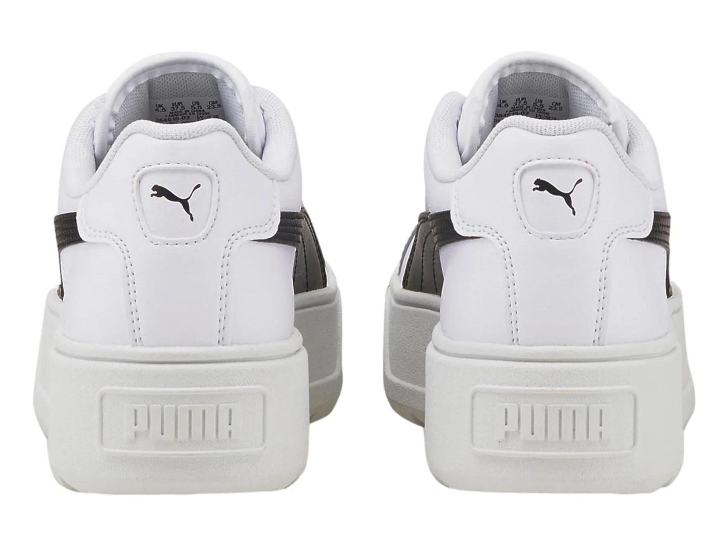 Tenis PUMA Karmen L Blanco y Negro para Mujer