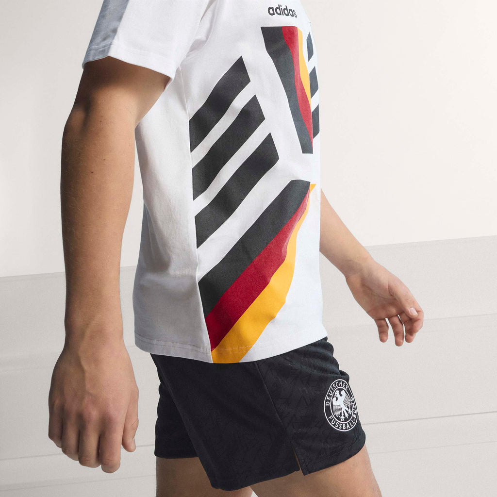 adidas Germany Mens Soccer T Shirt 1994 White